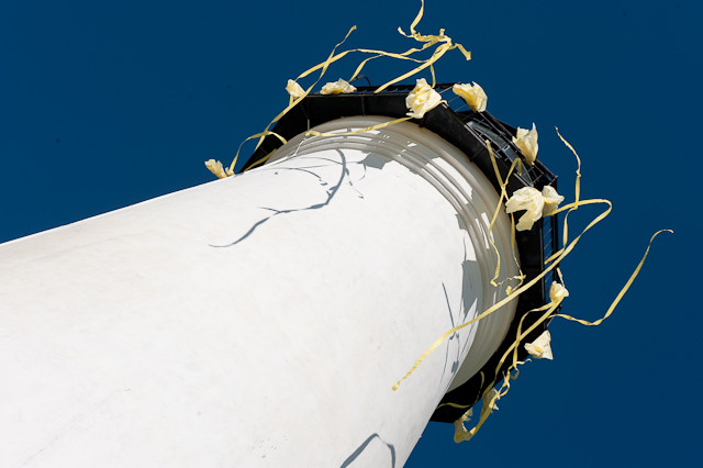 Lighthouse decorated for arrival of 72nd I.B.C.T. this weekend!