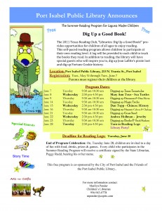 Public Library Announces Summer Reading Program