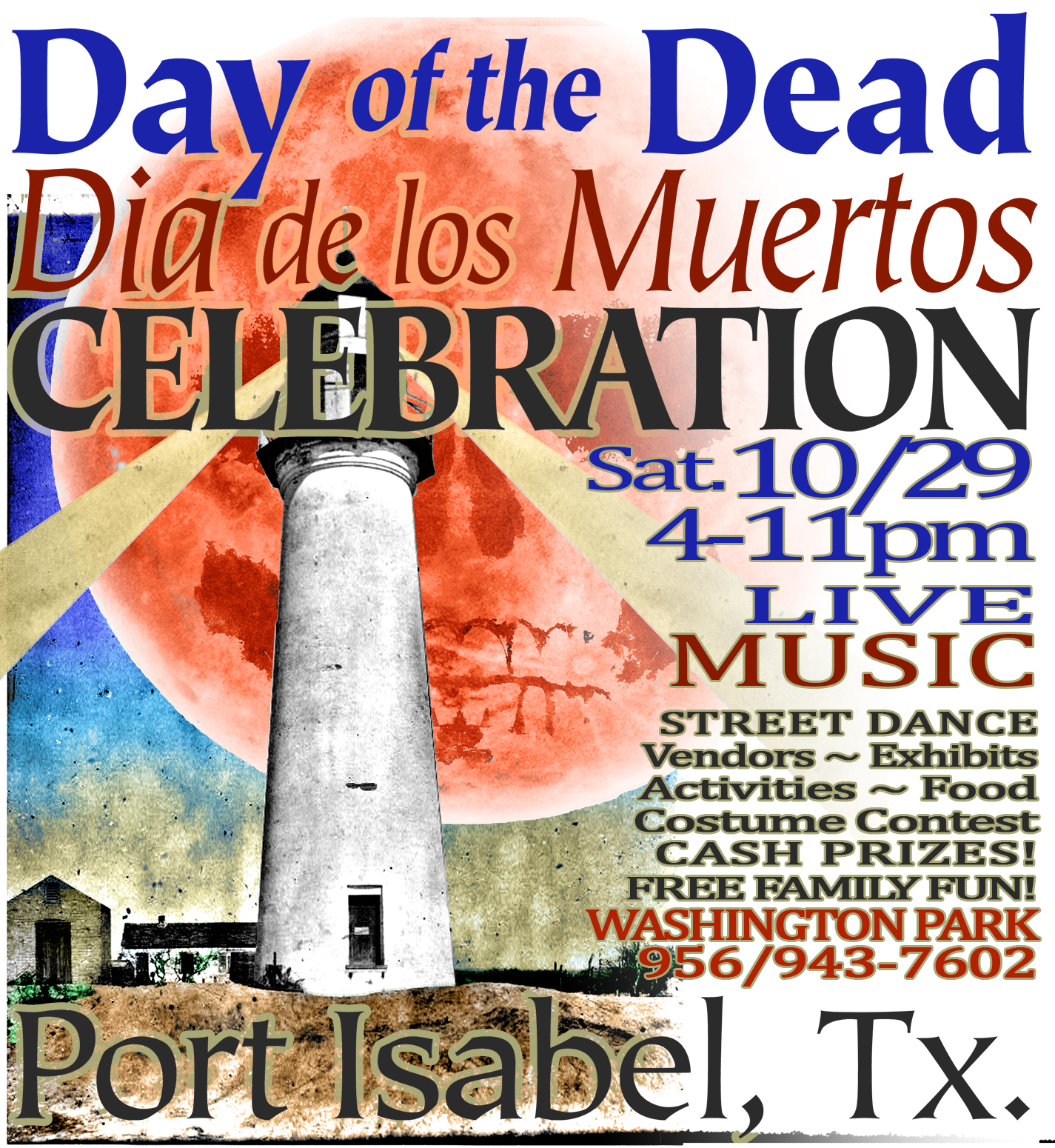 Day of the Dead Celebration ~ Dia de los Muertos! Washington Park. 10/29 4 - 11 p.m.