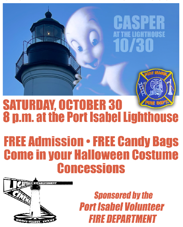 CASPER movie at the Lighthouse. 10/30 8pm.