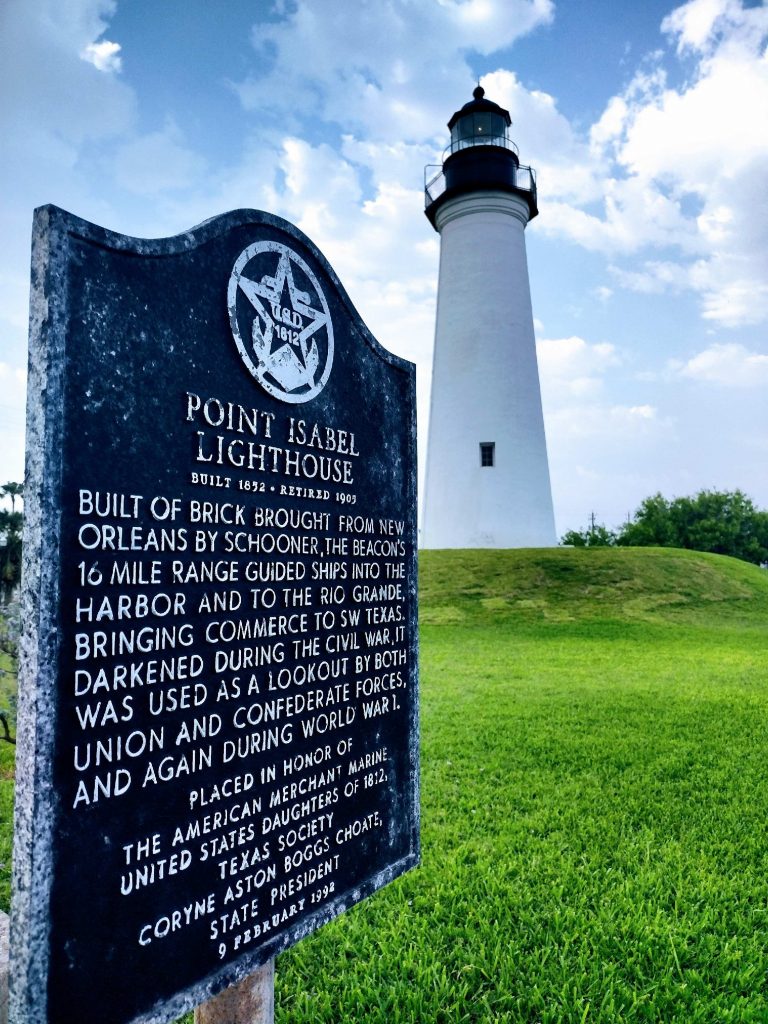 Port Isabel Lighthouse State Historic Site Historical Marker