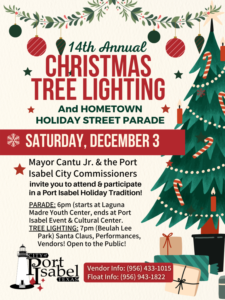 Christmas Tree Lighting & Parade - Port Isabel, Texas