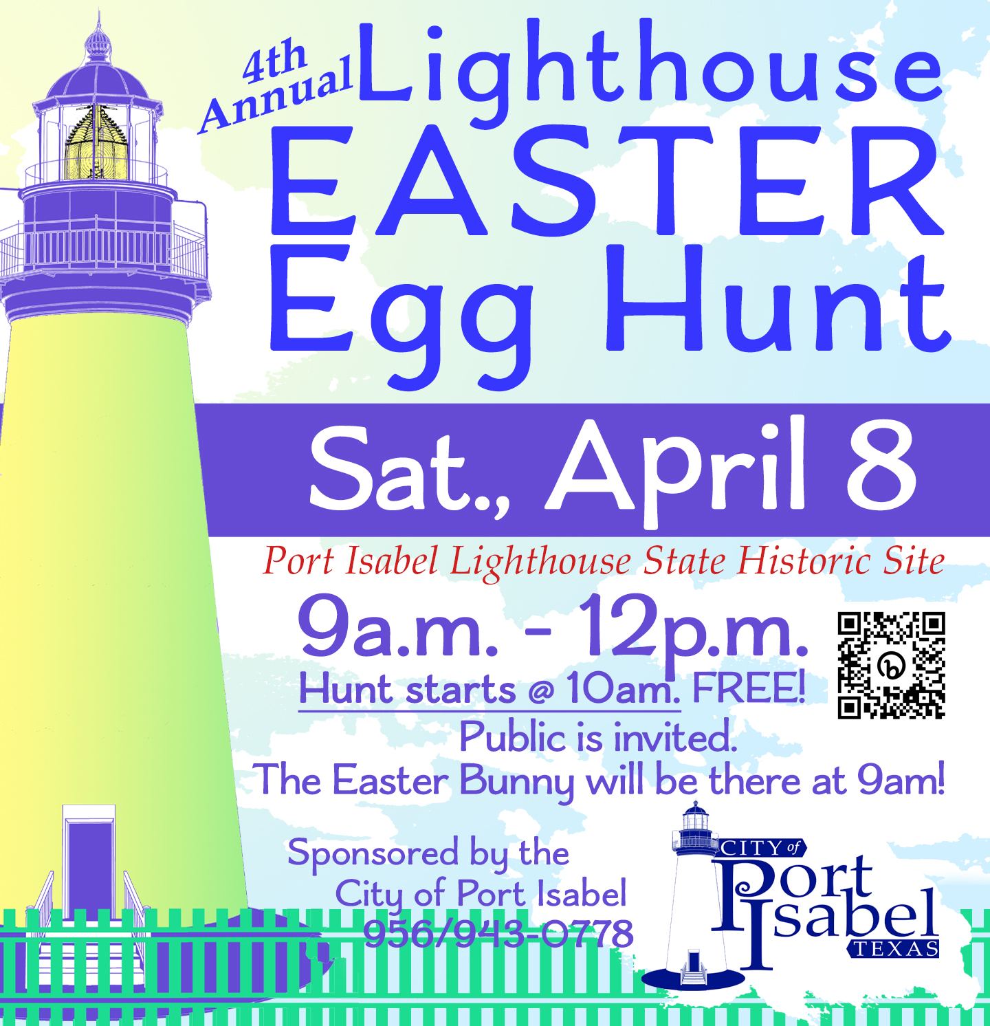 Lighthouse Easter Egg Hunt [Easter Weekend] Port Isabel, Texas