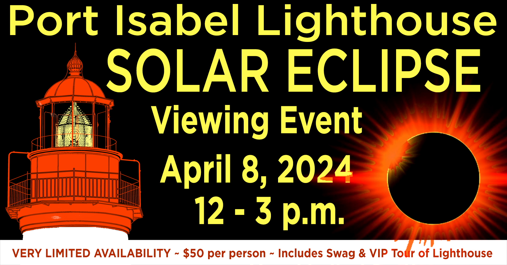 Lighthouse Solar Eclipse Viewing Event 4/8/24