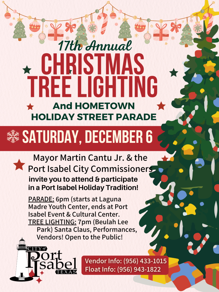 Christmas Tree flyer.