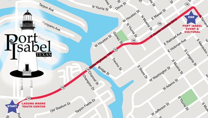 Christmas Parade Route.